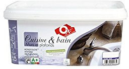 Oxi PIHU2.5 Peinture mur pour plafond cuisine/bain 2,5 L Blanc Mat