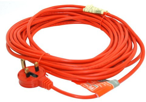 Flymo Lawnmower Cable Plug/#4, 12 m Lawnmower (30 cm/12 ) Micro Compact 300 Plus