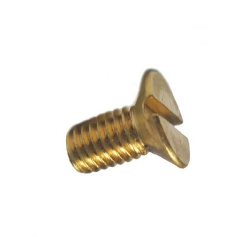 100 Schlitz Senkschrauben ISO 2009 Messing M8x25