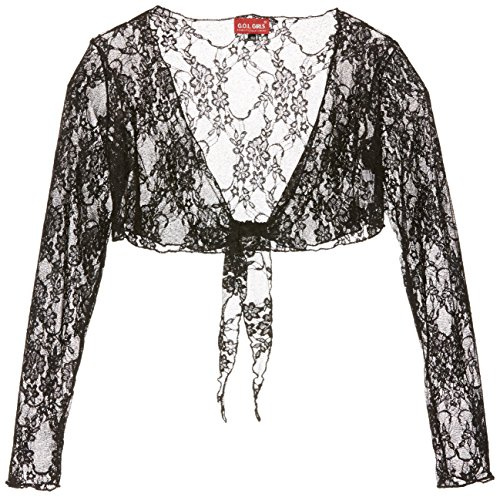 G.O.L. Mädchen Spitzen-Bolero Jacke