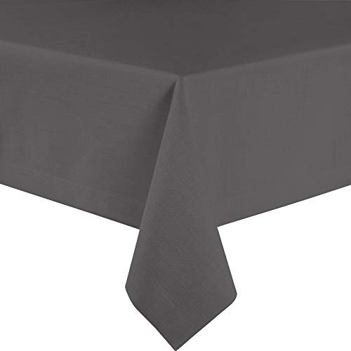 Sander Tischdecke Loft fleckabweisend Graphit Größe 135x170 cm