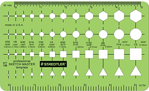 Staedtler(R) Mars(R) Template, Sketch Master