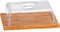 Kesper 58643 Käseglocke aus FSC-zertifiziertem Bambus 25 x 20 cm, Höhe: 8 cm