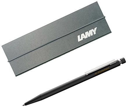 Lamy Kugelschreiber cp1 black Modell 256, inkl. Laser-Gravur, Farbe mattschwarz