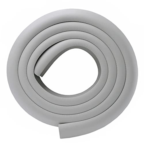M2cbridge L Shape Extra Thick Furniture Table Edge Protectors Foam Baby Safety Bumper Guard 2 M (Grey)
