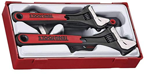 Teng Tools TTADJ04 Adjustable Wrench Set (4-Piece)