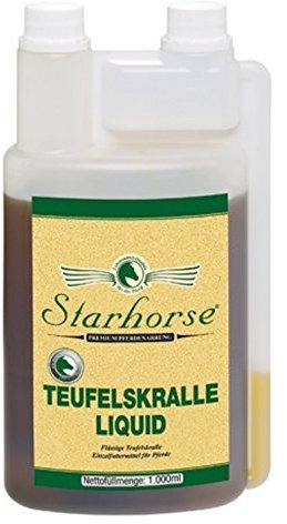 Starhorse Teufelskralle Liquid 1 L Dosierflasche für Pferde Bewegungsapparat