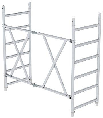 MUNK Günzburger Steigtechnik 27971 Unidad de marco plegable, ancho de andamio 0,75 m, longitud del andamio 1,80 m 1 unidad