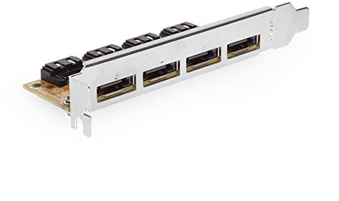Coolgear Interne auf Externe eSATA-4-Port-PCI-Halterung