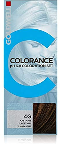 Goldwell Colorance pH 6,8 Colorations Set 4G, kastanie, 1er Pack, (1x 90 ml)