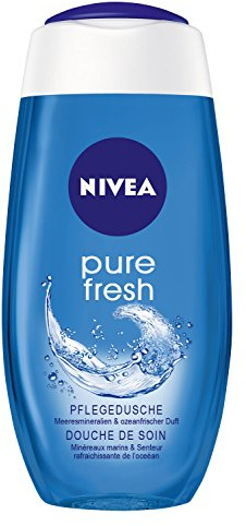 Nivea, Gel doccia Pure Fresh, 4 pz. da 250 ml