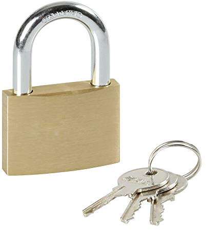 LAMPA 65420, Standard Brass Padlock 40 mm