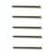 Merriway BH03716 (100 gm) Steel Panel Pin, 38 mm (1.1/2 Inch) Bright Finish for Cabinet and Joinery Work - Pack of 100 gm
