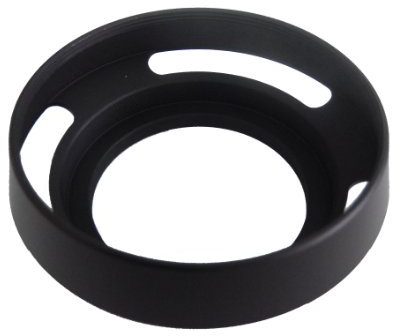 vhbw Dispositif Contre Les lumières parasites Noir 37mm pour Appareil Photo Panasonic Lumix G Vario 12-32 mm 3.5-5.6 Asph. OIS.