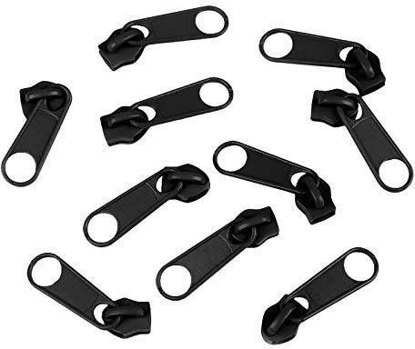 10 Schieber Reißverschluss Zipper für Endlosreißverschluss 3mm, mehr als 70 Farben