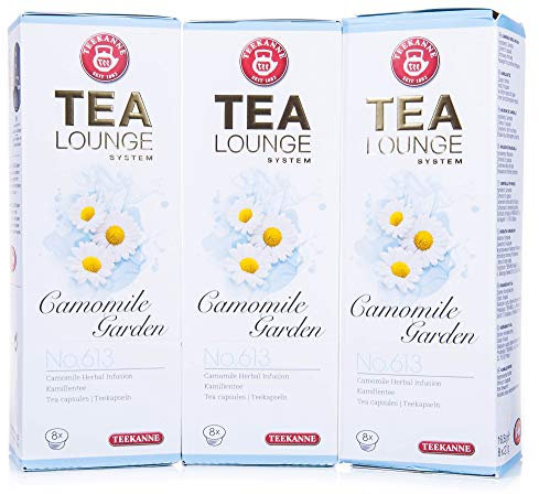 Teekanne Tealounge Kapseln - Camomile Garden No. 613 Käutertee (3x8 Kapseln)