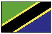 Flagge 90 x 150 : Tansania