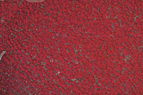 GLOREX Crackle Mosaic Platte, Glas, Bordeaux, 15 x 0.5 x 27 cm, 1 Einheiten