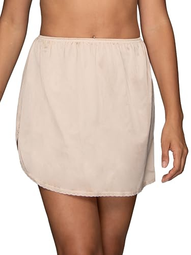 Vanity Fair Womens Anti-static Nylon For Under Dresses Half Slip, 20 Length - Neutral, Medium US