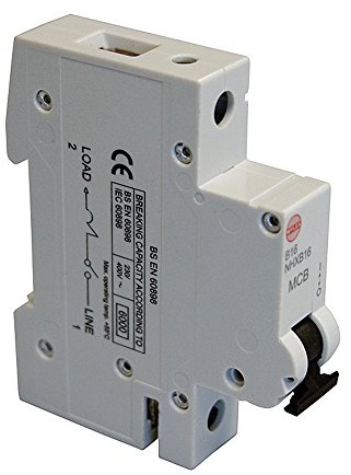 Wylex MCB 20A SP Type B