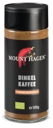 Mount Hagen Dinkelkaffee ohne Koffein 100 g Glas