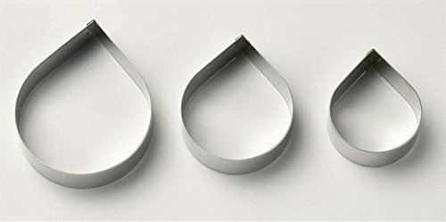 3 Piece Extra Large Rose Petals Cutters