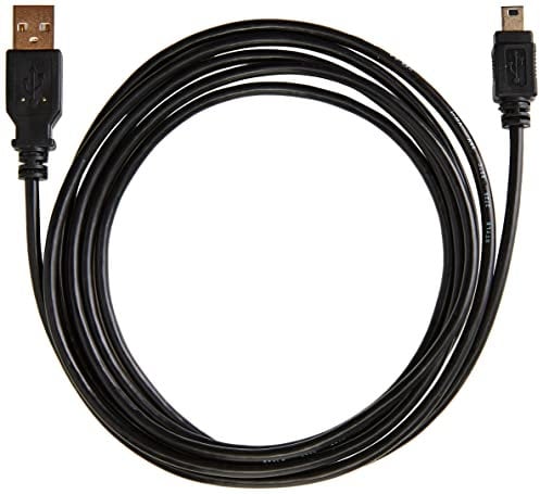 PremiumCord Câble USB 2.0 A-B Mini 5 Broches, Noir, 2 m