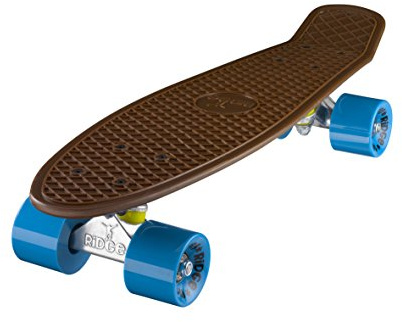 Ridge Skateboards Mini Cruiser Board Skateboard ,komplett, 55cm