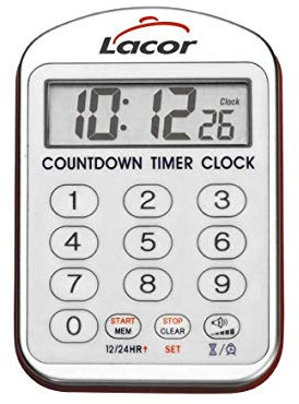 Lacor - 60804 - Reloj De Cocina con Alarma