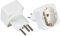 Bachmann BACH 921.011 CH-D Reisestecker T12 in Weiss, 250 V