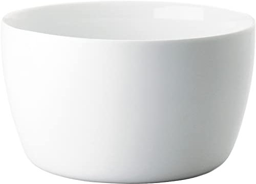KAHLA 392962A90039C Five Senses Midi-Schüssel 16 cm | weiße Müslischale aus Porzellan