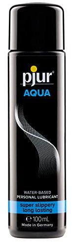 pjur Aqua - Premium Water-Based Personal Lubricant - Excellent Lubrication, moisturising and Non-Sticky - Also for Sex Toys (100ml)