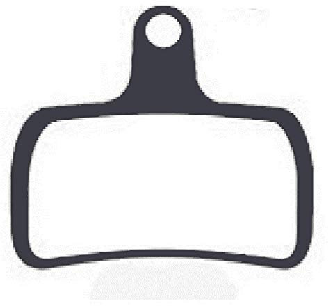 ASHIMA Semimetallic Brake Pads for System MONO HOPE