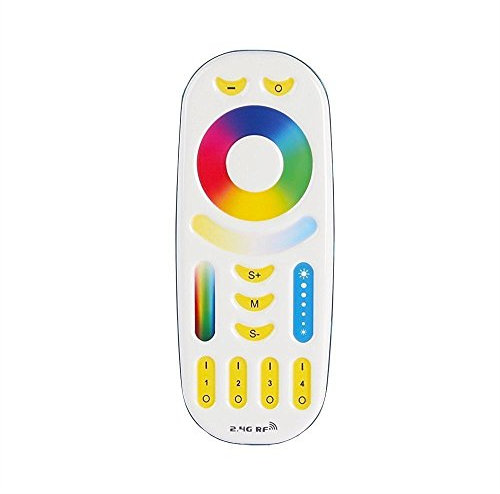 LIGHTEU®, Milight RGBCCT (RGBWW) Fernbedienung für Wireless WiFi Control Modul LED-Controller Fernbedienung und RGBWCCT WiFi-Lampen, fut092