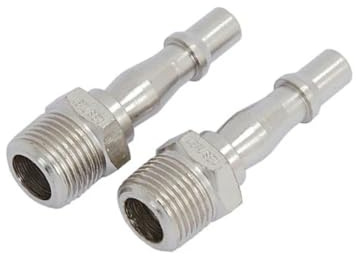 Neilsen CT1684 2pc 3/8in BSP Male Bayonet Fitting - Quick Connect | Ideal for Air Hose and Pneumatic Tools