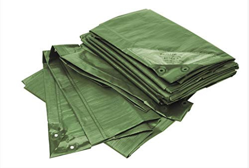 Rainexo Abedckung für Gartenmöbel - Tisch oval hochreißfest, 2.40 x 1.80 x 0.90 m, Grün