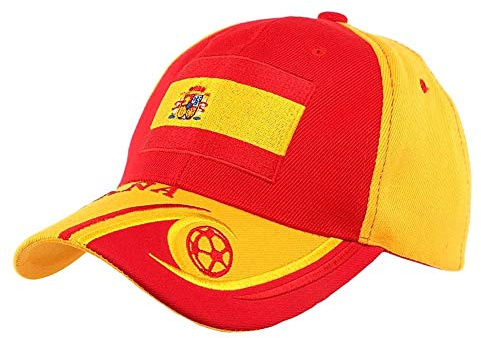 Land – Cap Spanien Equipe Fußball Damen/Herren Gr. onesize, Rot
