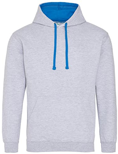 AWDis Academy Men's Varsity Hoodie Hooded Sweatshirt