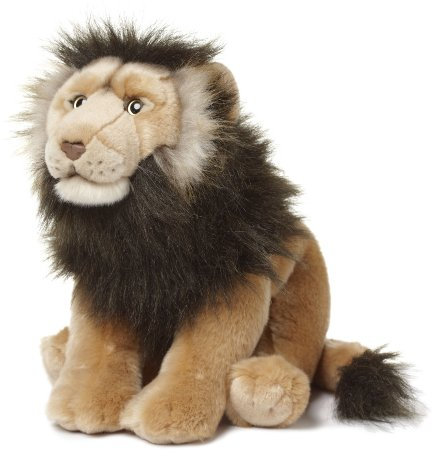 Anna Club Plüsch WWF00613 - Plüschfigur Löwe 40 cm, Plüschtiere