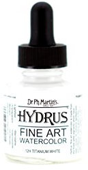 Dr. Ph. Martin's Hydrus Fine Art Aquarell, 28 g, Titanweiß (12H)