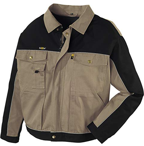 teXXor 2-in-1 Arbeitsbundjacke Canvas 320 mit Cordura, verstärkt khaki 50, 20-008310-50