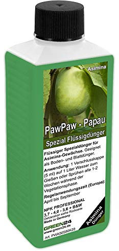 GREEN24 Pawpaw-Dünger HIGH-TECH Spezial Dünger für Indianabanane, Papau, Asimina Pflanzen