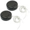 sourcing map 2Pcs CR2035 Coin Button Cell Battery Holder on/off Switch Black