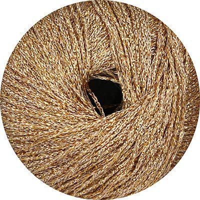 Online Handstrickgarn, Gold, OneSize