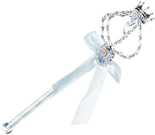 Cendrillon - Licence Officiel Disney - Baguette magique Cendrillon - Accessoire et Déguissement pour enfant Cendrillon - En complément du déguisement - Rose- Cadeau Magique - Dès 3 ans