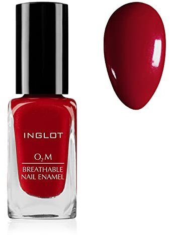 Inglot O2M Atmungsaktiver Nagellack, Luft-und Wasserdurchlässig, Hält den Nagel Langanhaltend in Optimalem Zustand, Perfekte Maniküre für Jeden Anlass, 11 ml : 621