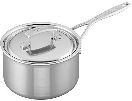 Demeyere Industry 5-Ply Stainless Steel 3-qt Stainless Steel Saucepan