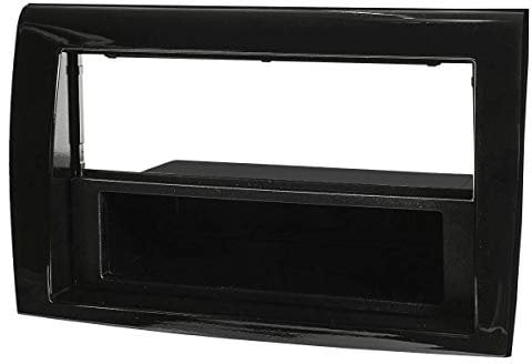tomzz Audio 2414-013 Radioblende kompatibel mit FIAT Bravo ab 2007 (198) Piano Lack schwarz