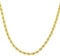 Citerna 9 ct Yellow Gold Rope Chain Necklace of 18 inch/46 cm Length