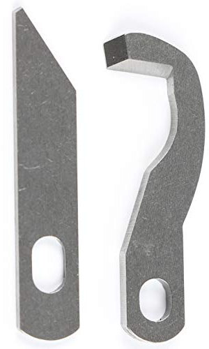 Gritzner Messersatz (1x Ober- und 1x Untermesser) PASSEND FÜR Brother 1034d, 925D, 935D, 929D, 1334D, 1334, 1034D, 1034D Limited Edition Overlock.